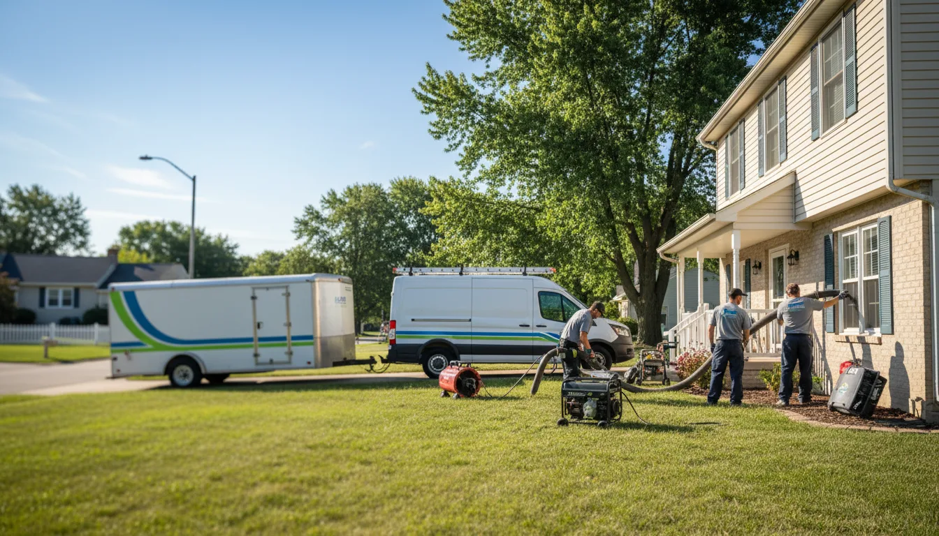 Flooded Basement Restoration And Cleanup With Repair in Washington Island, WI near me